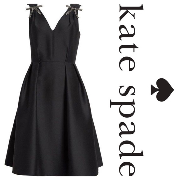 kate spade bow fit and flare dress